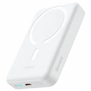 پاوربانک مگنتی بیسوس مدل Magnetic Mini PPCXM1030 ظرفیت 10000 توان 30 وات