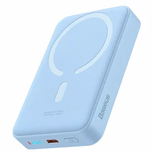 پاوربانک مگنتی بیسوس مدل Magnetic Mini PPCXM1030 ظرفیت 10000 توان 30 وات