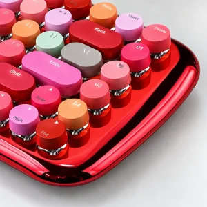 کیبورد بی سیم مافی مدل LUSC Lipstick