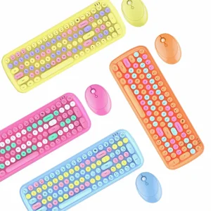 کیبورد و ماوس بی سیم مافی مدل Candy XR