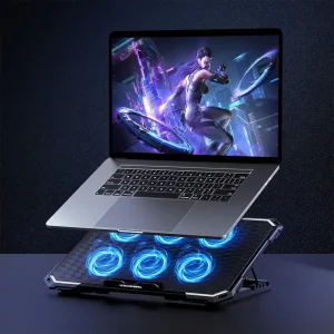پایه خنک کننده لپ تاپ آیس کورل مدل A9 با 6 فن