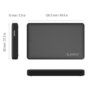 Orico 2577U3 2.5 inch USB 3.0 External HDD Enclosure (4)