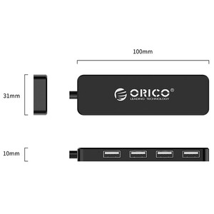Orico FL01 Four Port USB 2.0 Hub (4)