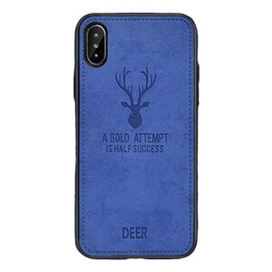 Cloth Texture Deer Case For Samsung Galaxy A2 Core (3)