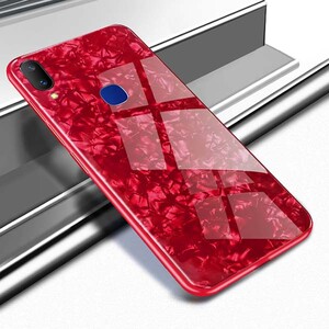 Fashion Marble Glass Case For Huawei Y9 2019 (1)