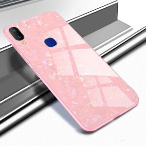 Fashion Marble Glass Case For Huawei Y7 2019 (2)