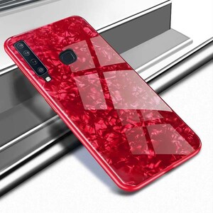 Fashion Marble Glass Case For Samsung Galaxy A9 2018 (1)