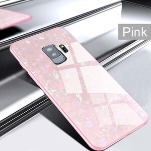 Fashion Marble Glass Case For Samsung Galaxy A6 Plus (2)