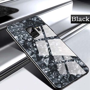 Fashion Marble Glass Case For Samsung Galaxy A6 (4)