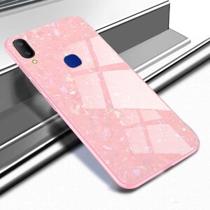 Fashion Marble Glass Case For Samsung Galaxy A60 (2)