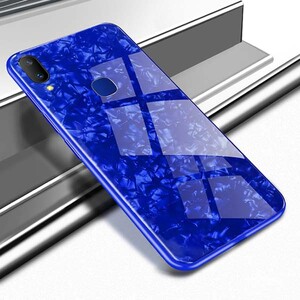 Fashion Marble Glass Case For Samsung Galaxy A60 (3)