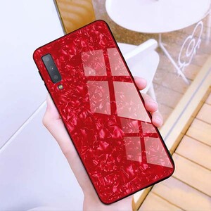 Fashion Marble Glass Case For Samsung Galaxy A50s (1)