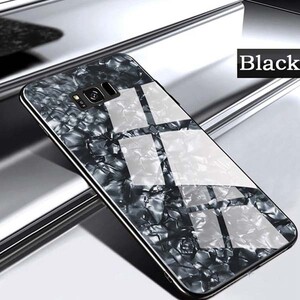 Fashion Marble Glass Case For Samsung Galaxy S8 (4)