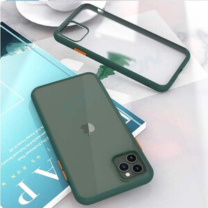 basuse Matte Clear Edge Cover For Apple iPhone 11 (6)