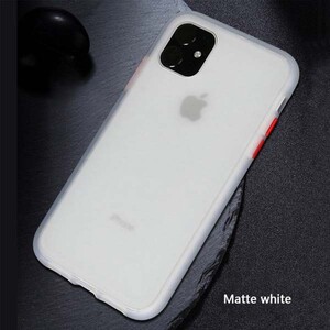 basuse Matte Clear Edge Cover For Apple iPhone 11 Pro Max (2)