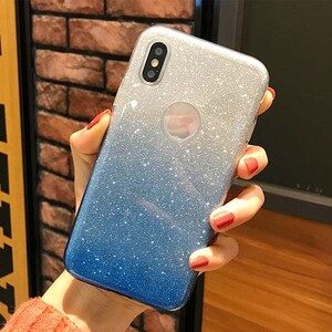 Insten Gradient Glitter Case Cover For Apple iPhone XS (2)