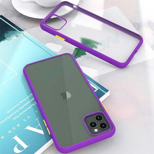 Platina Matte Clear Edge Cover For Apple iPhone 11 pro (5)