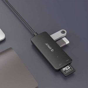 Orico H3TS-U2 3 Port USB Hub with Card Reader (2)