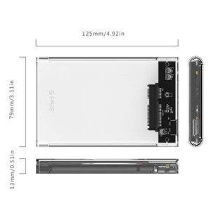 Orico 2139U3 2.5 inch USB 3.0 External HDD Enclosure (3)