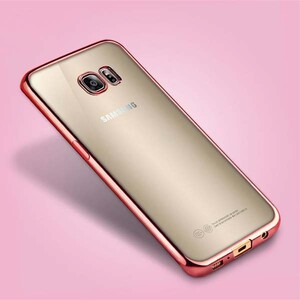 TPU Colored round Case for Samsung Galaxy S6 Edge (3)