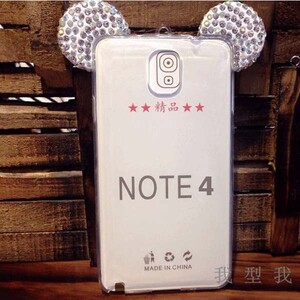 Diamond Mickey Case For Samsung Galaxy Note 4 (2)