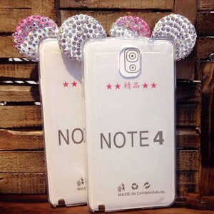 Diamond Mickey Case For Samsung Galaxy Note 4 (3)