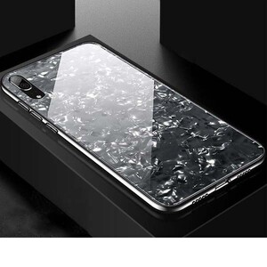 Fashion Marble Glass Case For Apple IPhone XS Max (4)