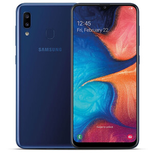 Samsung-A20-Blue