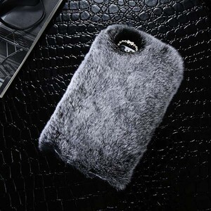 Woolly Rabbit Fur Case for Apple IPhone 6 (1)