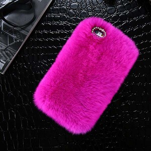 Woolly Rabbit Fur Case for Apple IPhone 6 (3)