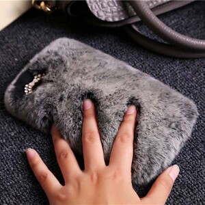 Woolly Rabbit Fur Case for Huawei Honor 4C (5)