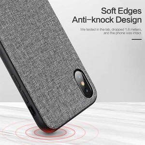 Silicon Cloth Case for IPhone X (2)