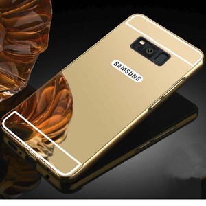 قاب آینه‌ای دور فلزی مناسب برای گوشی سامسونگ Galaxy S8
