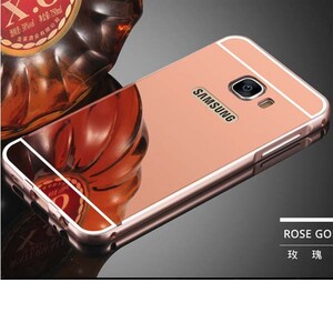 قاب آینه‌ای دور فلزی مناسب برای گوشی سامسونگ Galaxy J5 Prime