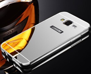قاب آینه‌ای دور فلزی مناسب برای گوشی سامسونگ Galaxy A7 2016