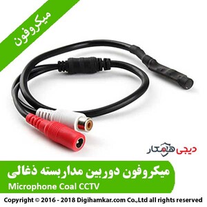 میکروفون-دوربین-مداربسته-ذغالی
