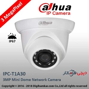 دوربین مداربسته تحت شبکه دام داهوا مدل IPC-T1A30