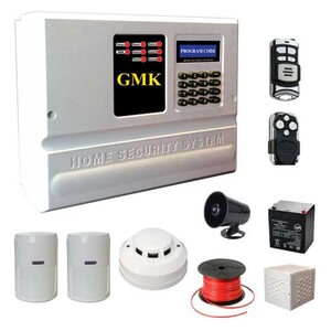 پکیج دزدگیر اماکن سیم کارتی و خط ثابت جی ام کا GM910