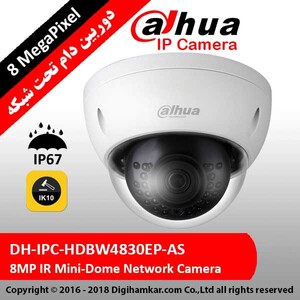 دوربین مداربسته تحت شبکه دام داهوا مدل DH-IPC-HDBW4830EP-AS