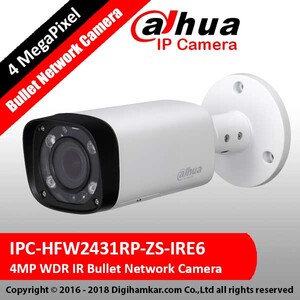 دوربين تحت شبکه بولت موتورایز داهوا مدل DH-IPC-HFW2431RP-ZS-IRE6