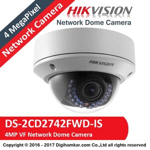 دوربين مداربسته تحت شبکه دام هايک ويژن وری فوکال مدل DS-2CD2742FWD-IS