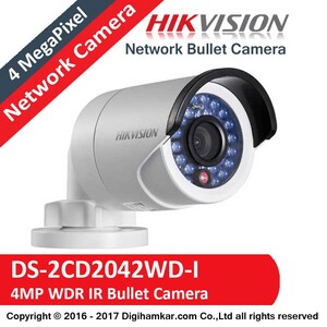 دوربین مداربسته تحت شبکه بولت هایک ویژن مدل DS-2CD2042WD-I