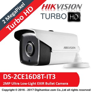 دوربین مداربسته TurboHD بولت هایک ویژن مدل DS-2CE16D8T-IT3