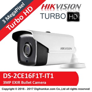 دوربین مداربسته TurboHD بولت هایک ویژن مدل DS-2CE16F1T-IT1
