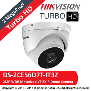 دوربين مداربسته TurboHD دام موتورایز هايک ويژن مدل DS-2CE56D7T-IT3Z