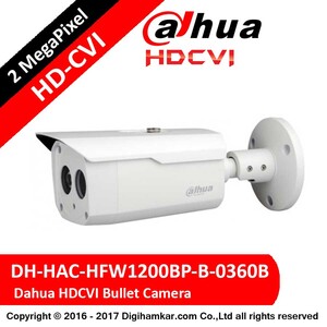 دوربین مداربسته بولت داهوا HD-CVI مدل DH-HAC-HFW1200BP