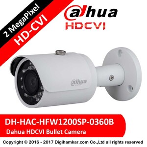 دوربین مداربسته بولت داهوا HD-CVI مدل DH-HAC-HFW1200SP-0360B