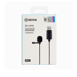 میکروفون یقه ای بویا مدل BOYA BY-LM40 USB