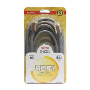 کابل HDMI سومو مدل SH2203 نسخه 2.0 کیفیت 4K طول 3 متر