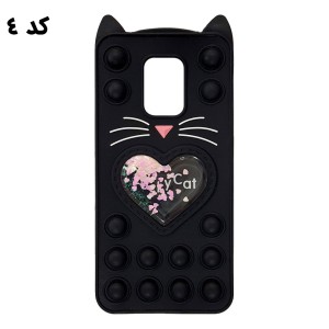 قاب سیلیکونی گربه ای آکواریومی Lucky Cat پاپیتی شیائومی Redmi Note 9S